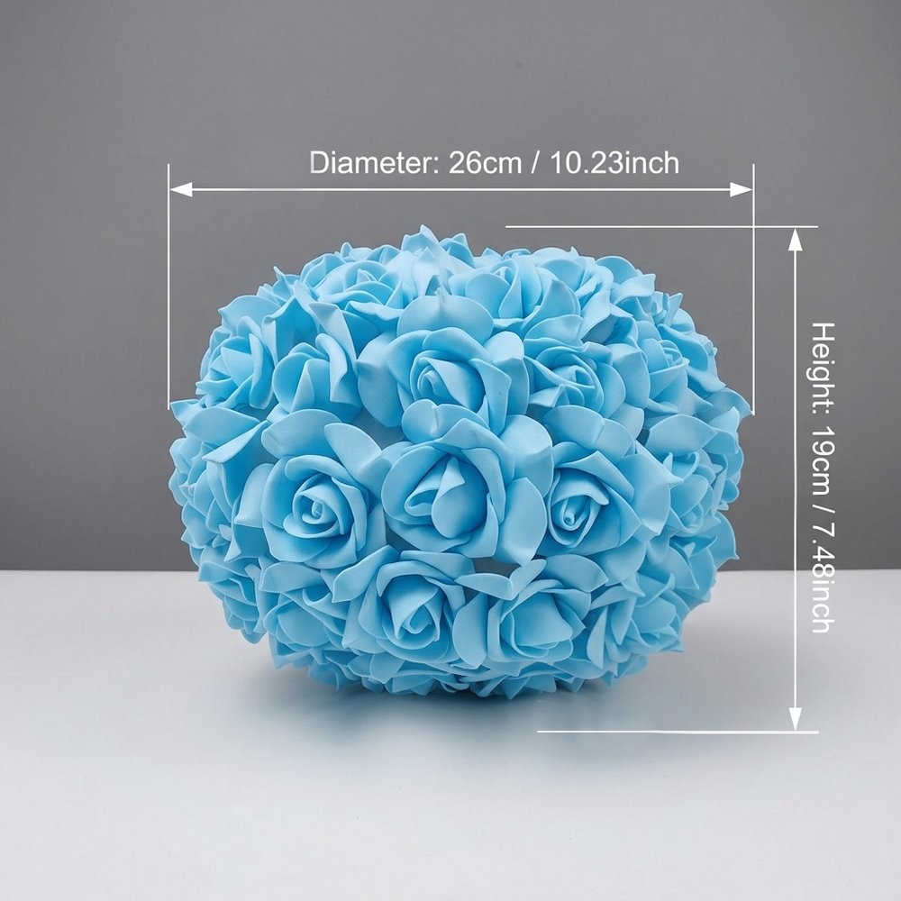 Romantic Rose Flower Lampshade, 26cmx19cm Aesthetic Floral Table Lamp Shade Replacement, Cottagecore & Coquette Room Decor (Lampshade Only)