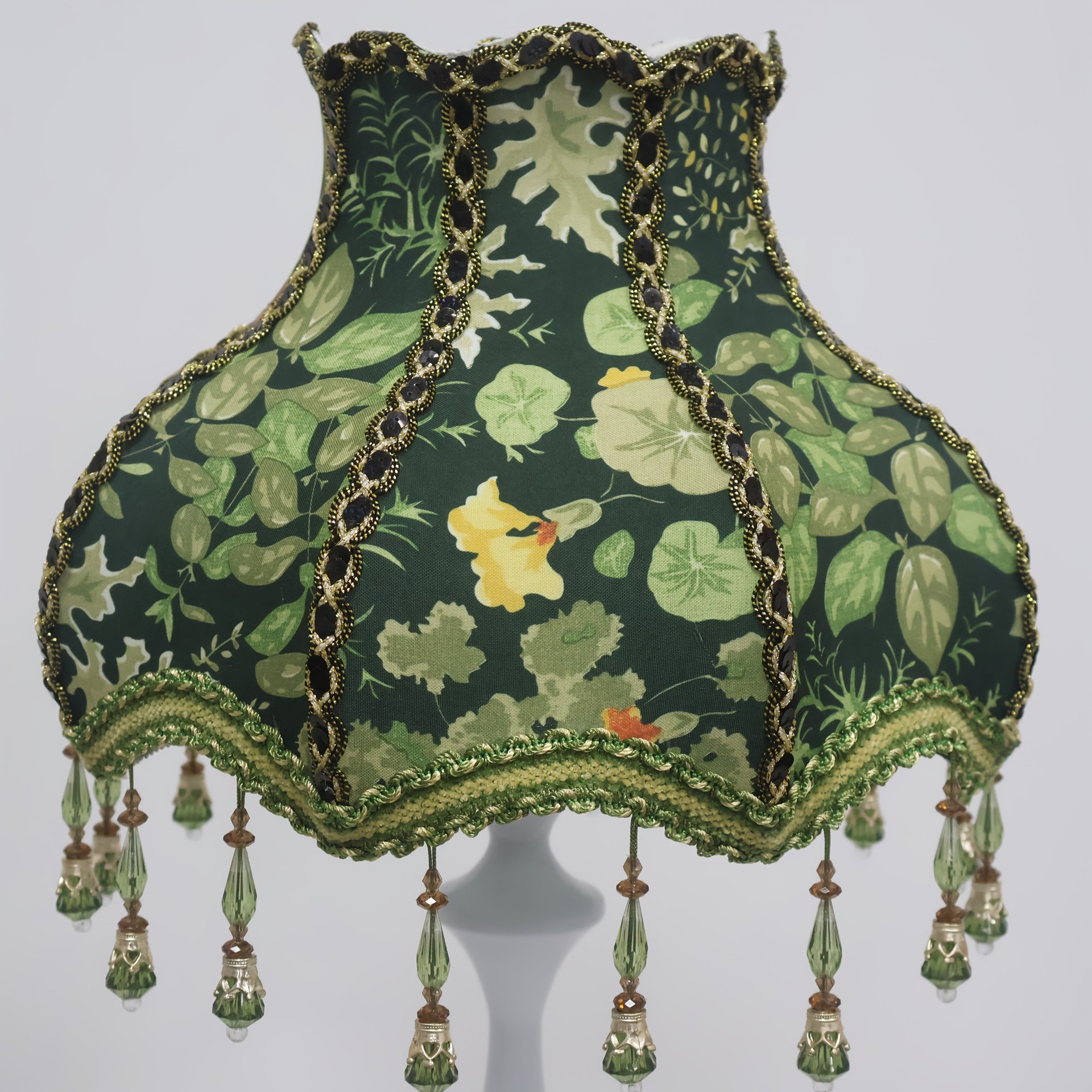 Handmade Floral Fabric Lampshade – Aesthetic Cottagecore & Coquette Table Lamp Shade Replacement. Romantic Pink/Yellow/White Floral Room Décor (Lampshade